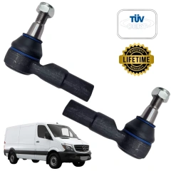 Рулевой 2 шт. наконечник Mercedes SPRINTER 2006-2018 левый/правый; внутренняя резьба: M16x1.5